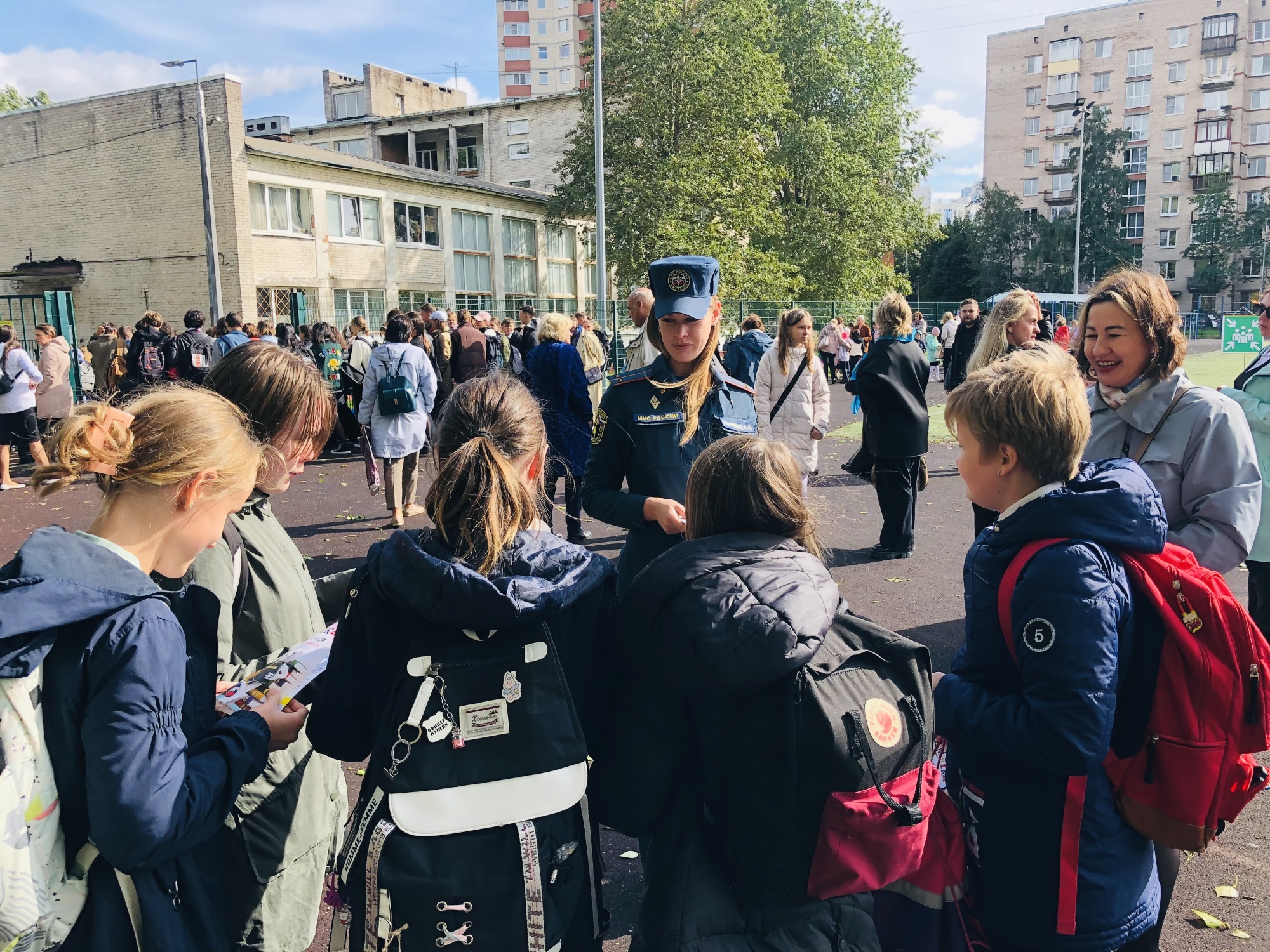 В школе № 525 Московского района прошла тренировка в случае пожара |  05.09.2022 | Санкт-Петербург - БезФормата