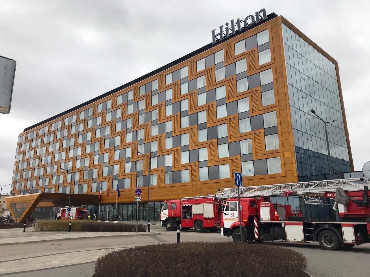 Пожарно-тактические учения в «Hilton Saint Petersburg ExpoForum» - Новости  - Главное управление МЧС России по г. Санкт-Петербургу