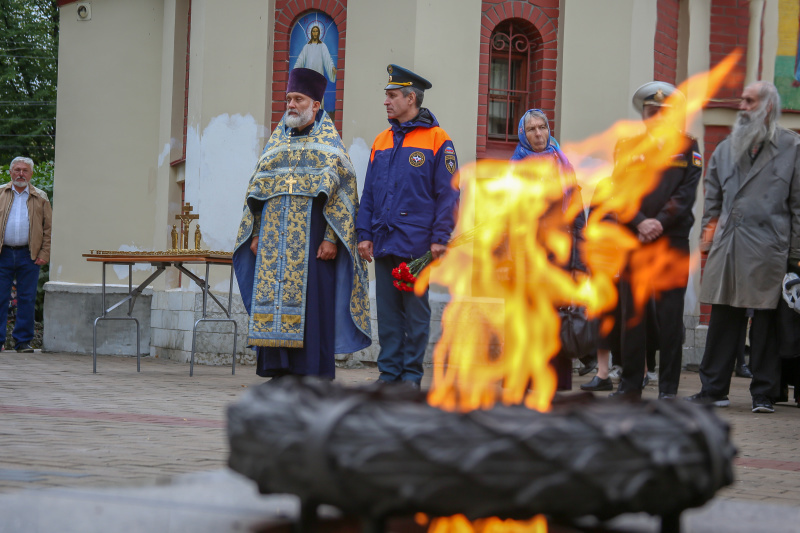 Гарнизонный Храм петербургских пожарных отметил свой престольный праздник