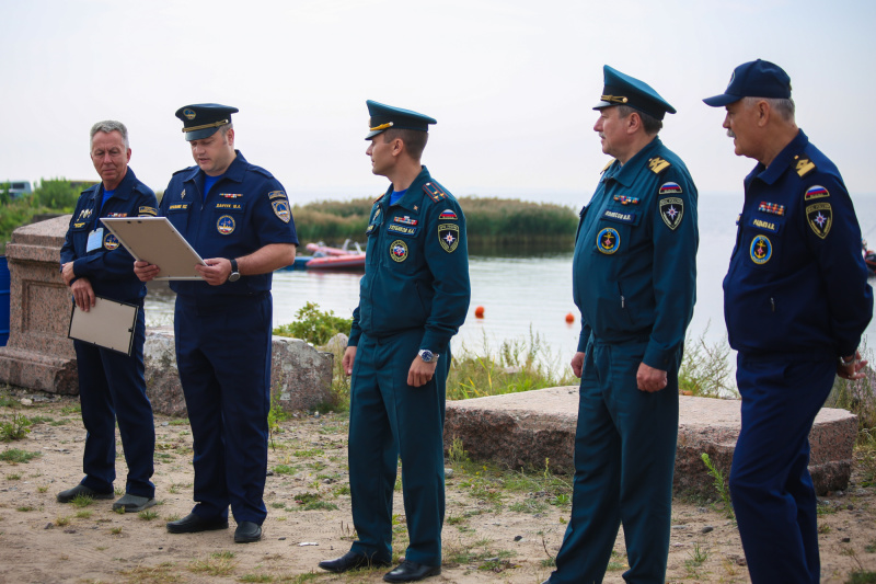 В Санкт-Петербурге проходят соревнования по водно-спасательному многоборью