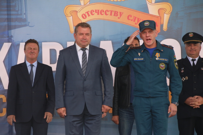 В Северной столице прошел масштабный праздник «День открытых дверей пожарной охраны Московского района»